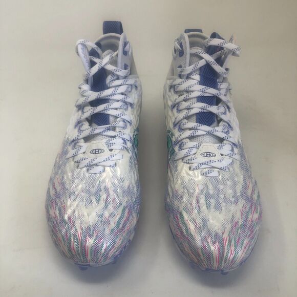 Under Armour Spotlight Clone MC LE Womens 3026342-100 Football Cleats SIZE 8.5 - Picture 2 of 10